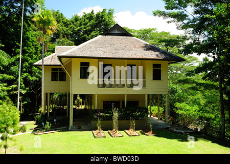 Casa in stile coloniale (Agnes Keith's house) Sandakan nel nord-est di Sabah Foto Stock