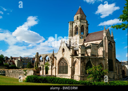 Eglise Saint Etienne Le Vieux, Caen, Calvados, Bassa Normandia, Francia Foto Stock