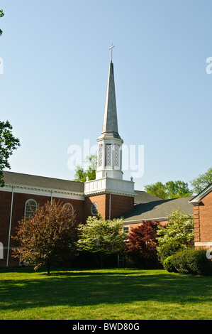 La prima chiesa cristiana (discepoli di Cristo), il lago Barcroft, in contea di Fairfax, Virginia Foto Stock