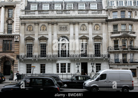 White's Club, London Piccadilly Foto Stock