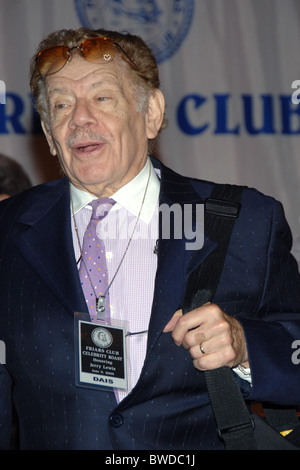 New York Frati Club arrosti Jerry Lewis a pranzo Foto Stock