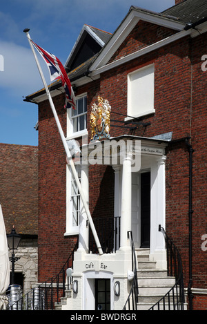 Una vista di Poole Custom House sulla banchina Foto Stock