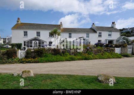 Cottage a Hugh Town, St.Mary's,Isole Scilly,la Gran Bretagna Foto Stock