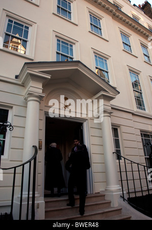 Saudi Arabian embassy, Mayfair, Londra Foto Stock
