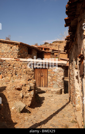 Il borgo rurale di Fikarou in Oriente monti Troodos, Cipro Foto Stock