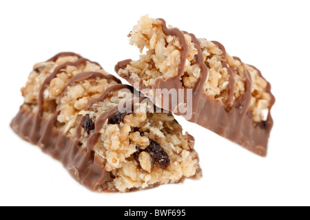 Alpen frutta e Dado barra di cioccolato Foto Stock