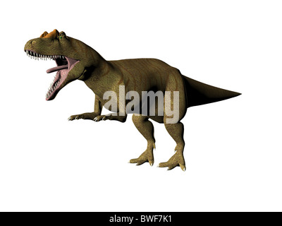 3D illustrazione del dinosauro Allosaurus Foto Stock