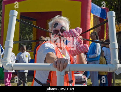 Crocevia gravidanza centro a piedi per il Vangelo della vita cantare e fundraiser Fort White Florida Foto Stock