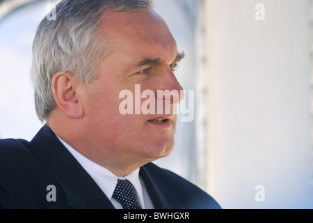 Ex Taoiseach (primo ministro) di Irlanda, Patrick Bartolomeo "" Bertie Ahern. Foto Stock