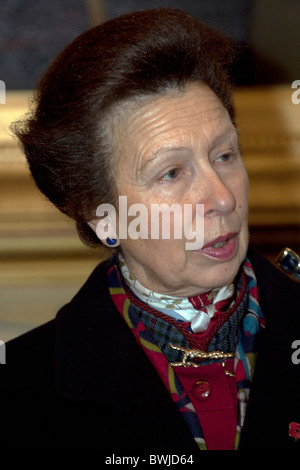 HRH Principessa Anne, assiste Edinburgh 2010 Foto Stock