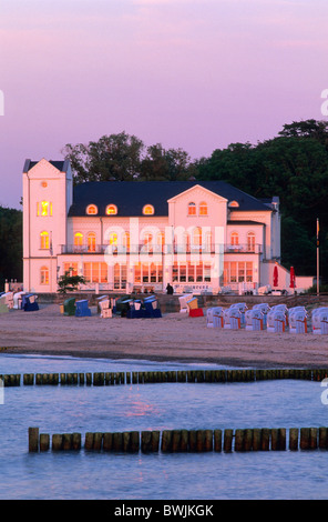 L'Europa, Germania, Meclemburgo-Pomerania, località balneare di Heiligendamm, Residenz Hotel Foto Stock