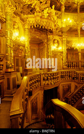 L'Europa, in Germania, in Baviera, Bayreuth, Margravial Opera House Foto Stock