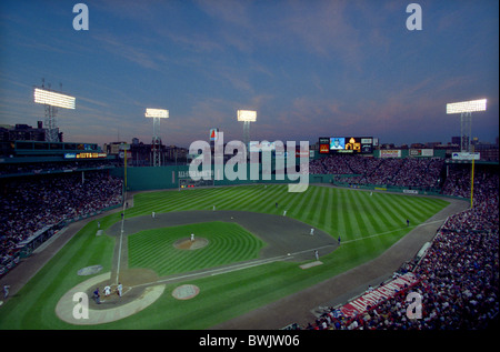 Il Fenway Park home della MLB Boston Red Sox durante il 1999 ALCS vs il NewYoek Yankees. Foto Stock