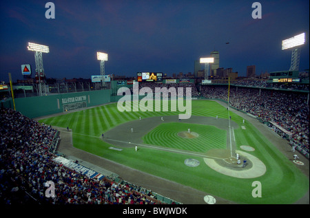 Il Fenway Park home della MLB Boston Red Sox durante il 1999 ALCS vs il NewYoek Yankees. Foto Stock