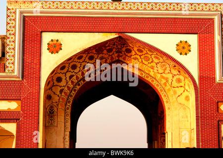 Lahore fort, Gate, Lahore, Pakistan Foto Stock