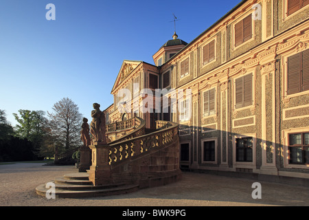 Scala di palazzo preferiti, nei pressi di Rastatt, Foresta Nera, Baden-Wuerttemberg, Germania Foto Stock