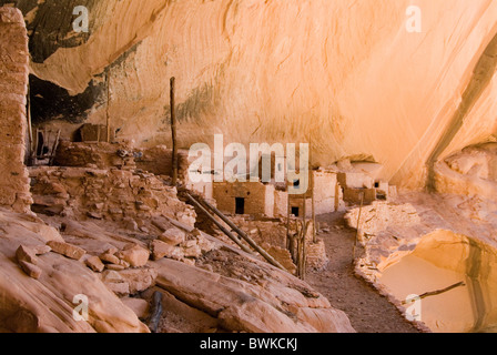 Keet Seel rovine rovine rocce insediamento cultura Anasazi Nativi Americani nativi indiani Navajo monumen nazionale Foto Stock