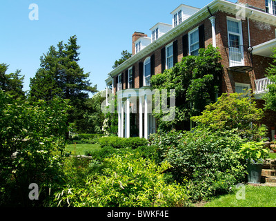 Lunga Hill House a Sedgwick Gardens,Beverly, Massachusetts Foto Stock