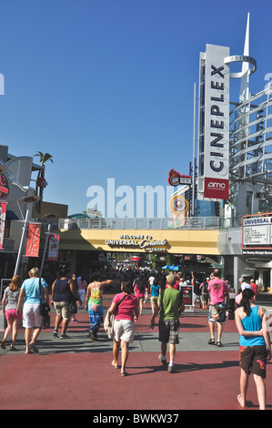 Città a piedi dagli Universal Studios Florida Foto Stock