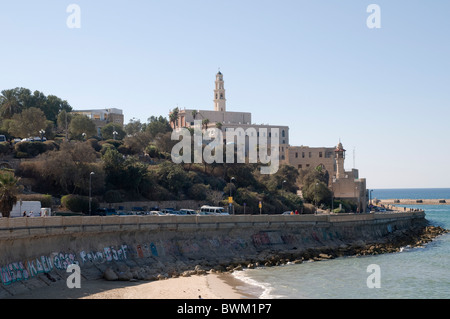 Israele, Jaffa come visto da nord Foto Stock