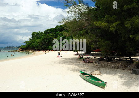 Sapi Island - parte di Tunku Abdul Rahman Marine Park, Kota Kinabalu, Sabah Foto Stock