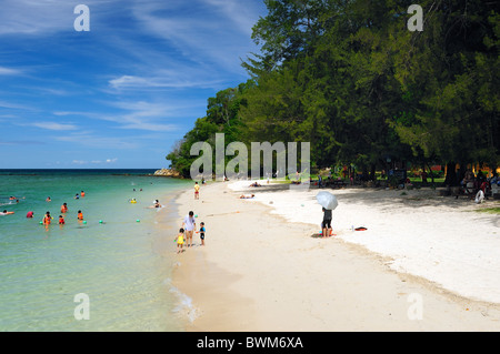 Manukan Island - parte di Tunku Abdul Rahman Marine Park, Kota Kinabalu, Sabah Foto Stock