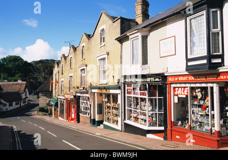 Regno Unito Inghilterra Europa Hampshire Isle of Wight Shanklin Village Shanklin Village Village Shop negozi del villaggio Stree Foto Stock