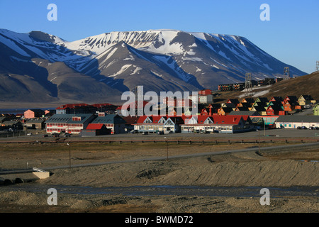 Longyearbyen, Spitsbergen Foto Stock