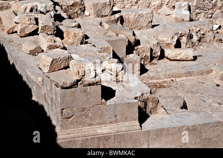 Palace allegato Herodium Foto Stock