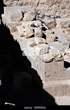 Palace allegato Herodium Foto Stock