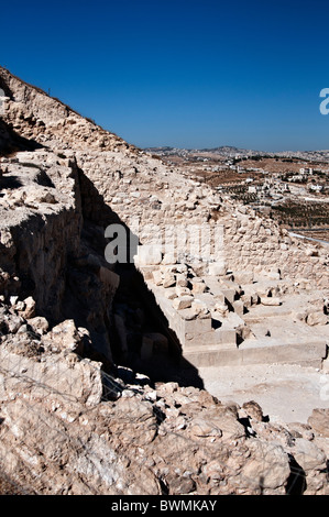 Palace allegato Herodium Foto Stock