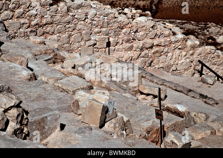 Palace allegato Herodium Foto Stock