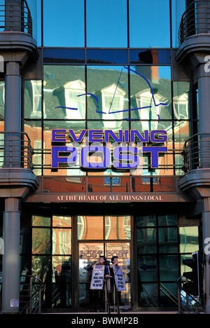 Evening Post sede Inghilterra Nottingham Regno Unito Foto Stock