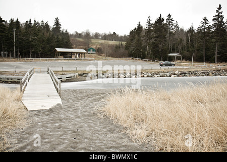 Atlantico Canada New Brunswick neve Inverno Meteo Foto Stock