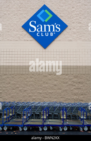 Un Sam's Club magazzino store. Foto Stock