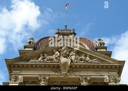 Francia Europa Bas-Rhin Alsazia Strasburgo Strassburg Palais du Rhin ex imperial Palace Place de la Republiq Foto Stock