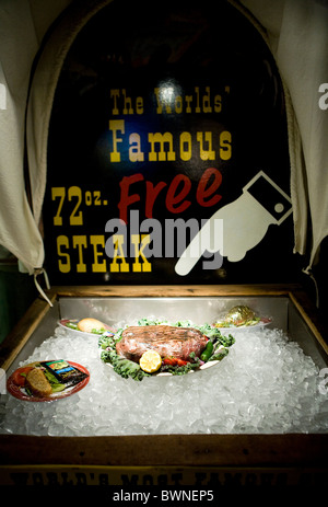 La Big Texan Steak Ranch in Amarillo Texas. Foto Stock