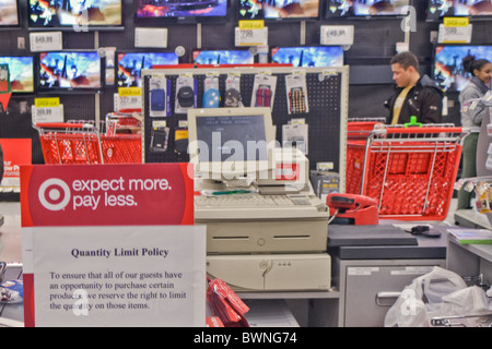 Target di department store di rendimento di grazie e di vendita di Natale Foto Stock