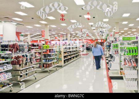 Target di department store di rendimento di grazie e di vendita di Natale Foto Stock