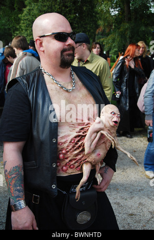 Carattere di fantasia a Fantasy Fair Arcen Paesi Bassi Foto Stock