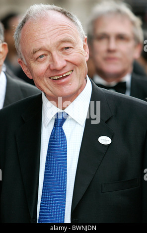 Sindaco di Londra Ken Livingston assiste la carità Premiere di 'Mystic India " presso il Museo della Scienza di un cinema Imax Foto Stock