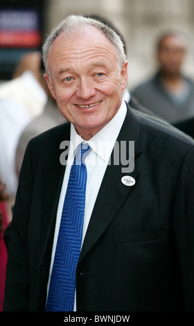 Sindaco di Londra Ken Livingston assiste la carità Premiere di 'Mystic India " presso il Museo della Scienza di un cinema Imax Foto Stock