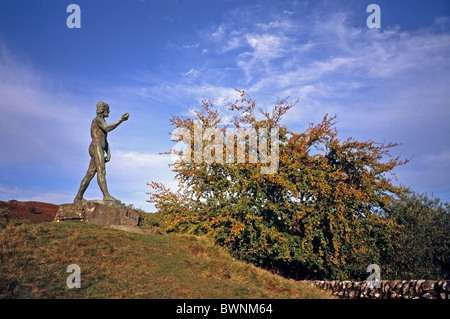 Giovanni Battista scultura di Auguste Rodin a Glenkiln Sculpture Park, Nr Shawhead, Dumfries and Galloway, Scozia Foto Stock