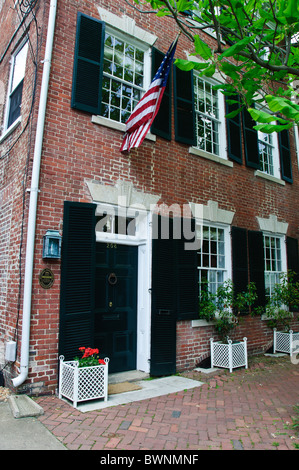 Centro storico di Alessandria di proprietà della Fondazione, 208 North Royal Street, ad Alexandria, Virginia Foto Stock