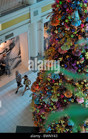 Il tempo di Natale Ayala Center Cebu Filippine Foto Stock