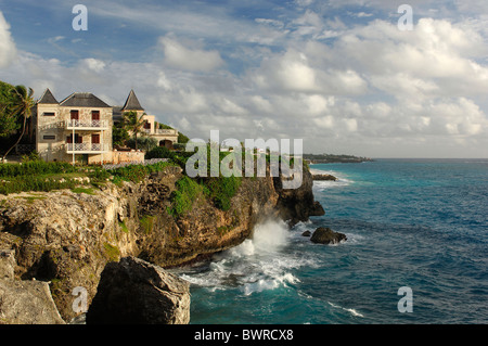 Barbados Hotel storico Residences gru Resort Residences Isola dei Caraibi costa Oceano Mare Hotel Turismo T Foto Stock