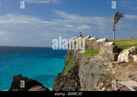 Barbados Hotel storico Residences gru Resort Residences Isola dei Caraibi costa Oceano Mare Hotel Turismo T Foto Stock