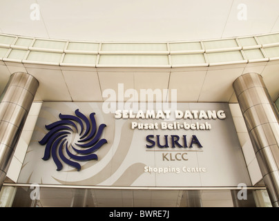 Suria KLCC ingresso Foto Stock