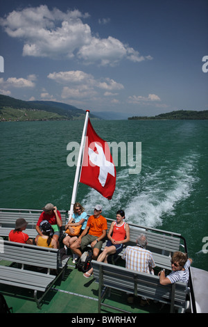 Svizzera Europa Lago di Bienne all'aperto all'aperto paesaggio esterno Canton Berna Berna ricreazione vacanze di piacere Foto Stock