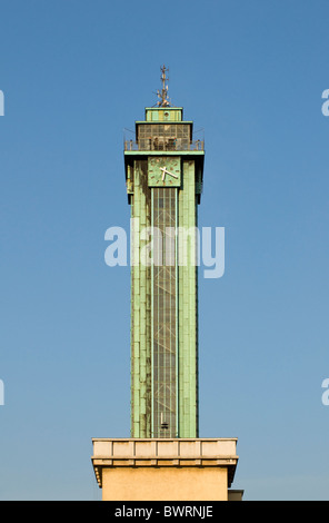 Torre di osservazione del Nuovo Municipio di Ostrava, Repubblica Ceca Foto Stock